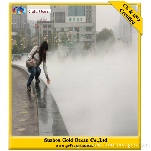 Artificial Cold Fog Lanscape Water Features Fountain